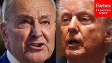 Top Senate Democrats Go Nuclear On Trump 'Chaos' After Shock 90-Day Pause On Tariffs