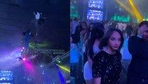Women flee as ceiling starts to buckle in Dominican Republic nightclub collapse