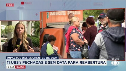 11 UBS's seguem fechadas quase um ano após enchentes no RS