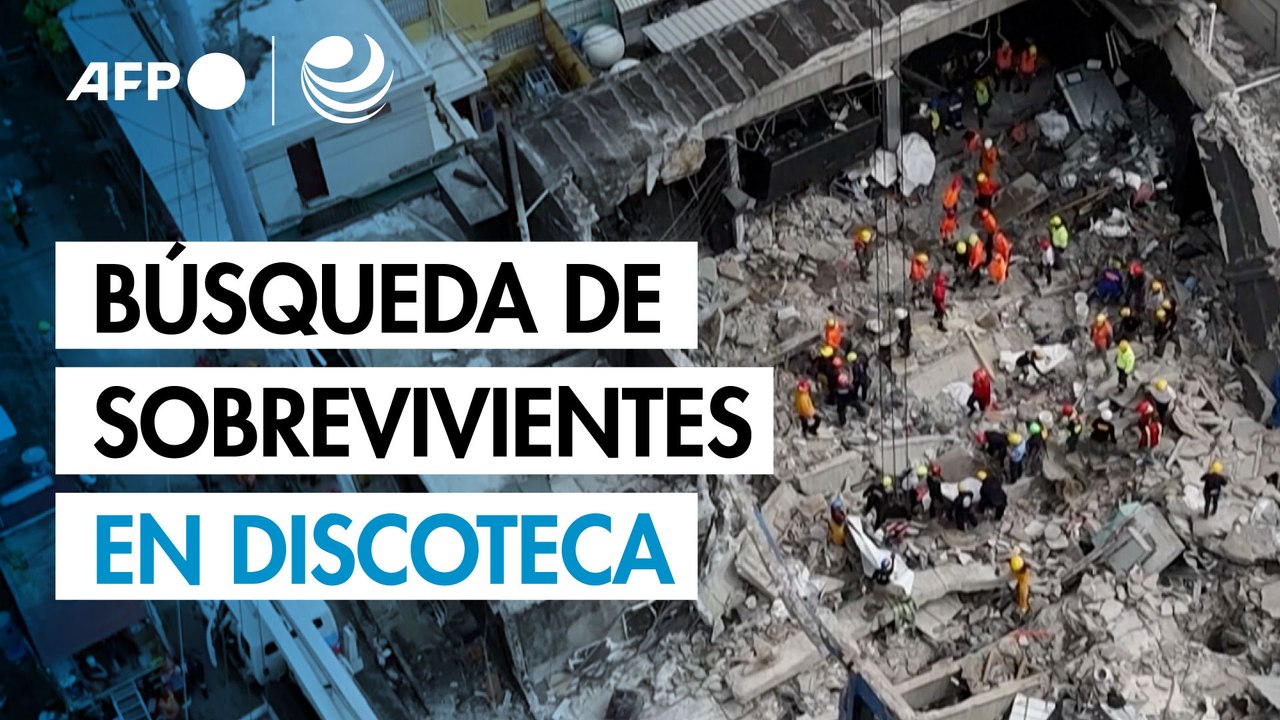 Búsqueda incesante de sobrevivientes tras desplome de discoteca en ...