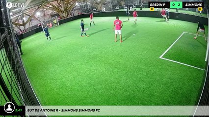 But de Antoine R - Simmons Simmons Fc