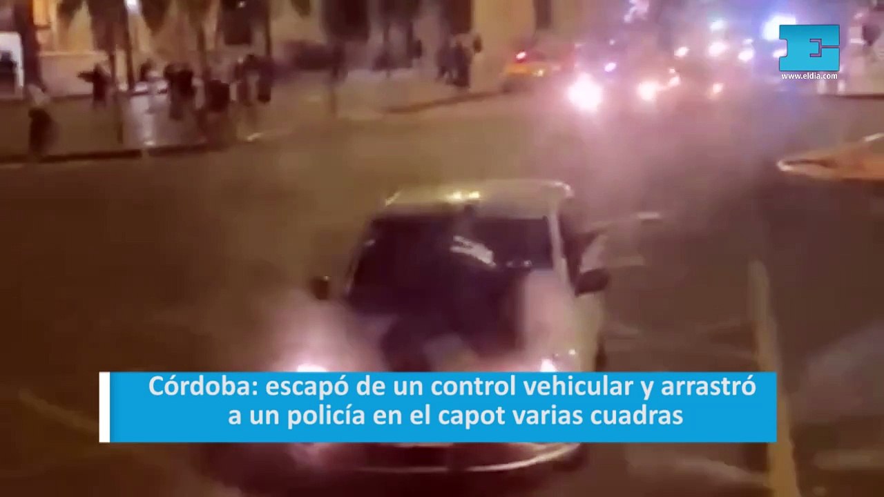 Córdoba: escapó de un control vehicular y arras...