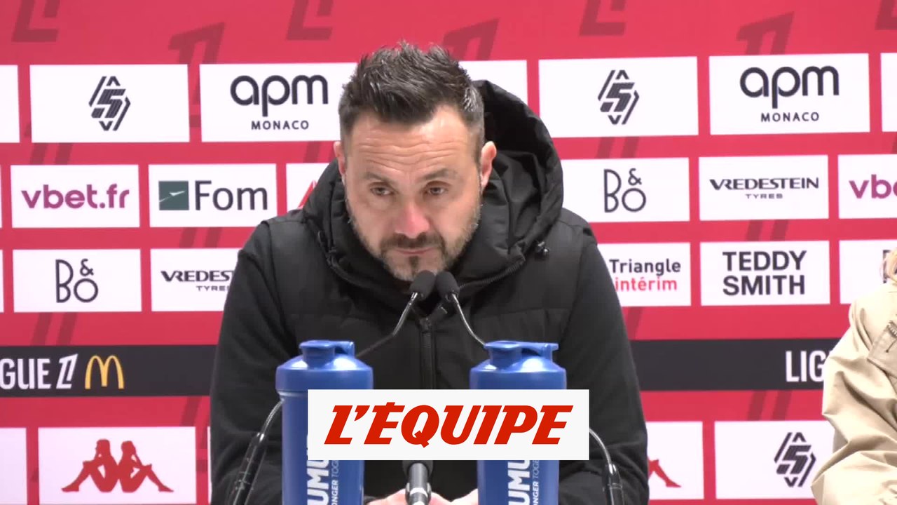 De Zerbi : « Je suis plus optimiste qu'après d'autres défaites » - Foot - L1 - OM