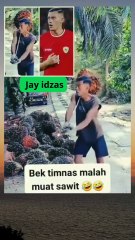 viral Kapten timnas Jay idzas mode kuli sawit terciduk #timnasindonesia#jayidzas#kaptentimnas