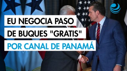 Estados Unidos negocia que sus buques de guerra pasen "gratis" por el canal de Panamá