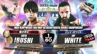 Kota Ibushi vs Jay White - IWGP Heavyweight Championship & IWGP Intercontinental Championship [Part 1] : Wrestle Kingdom 15 (1/5/2021)