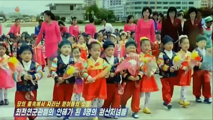 As três jovens de Wonsan que se tornaram esposas de militares da linha de frente