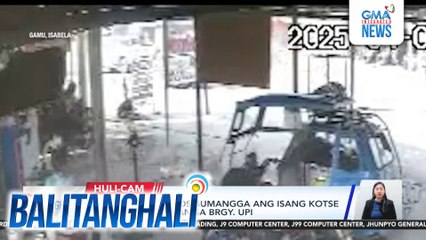 3, sugatan matapos bumangga ang isang kotse sa 3 pang sasakyan sa Brgy. Upi | Balitanghali