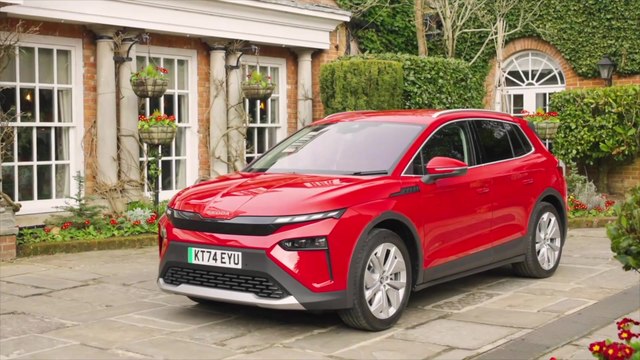 Der neue Škoda Elroq RS - Erster öffentlicher Auftritt auf der Mailänder Designwoche 2025