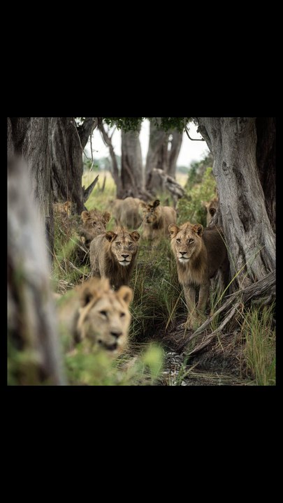 Inside a Lion's pride