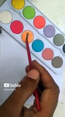 #simple #drawing #drawingtutorial #watercolor #watercolorpainting #painting #colors #coloring