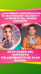 ¿Leslie Gallardo y Luis Fernando Peña confirman muerte del primer ganador de MasterChef Celebrity?