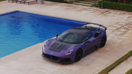 Maserati GT2 Stradale Exterior Design in Digital Aurora Matte