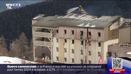 Un incendie se déclare dans un hôtel de La Plagne, forçant 484 personnes à évacuer