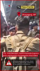 TTE, Train Manager Clash in Duronto Express; Kicks and Punches Exchanged in Viral Video