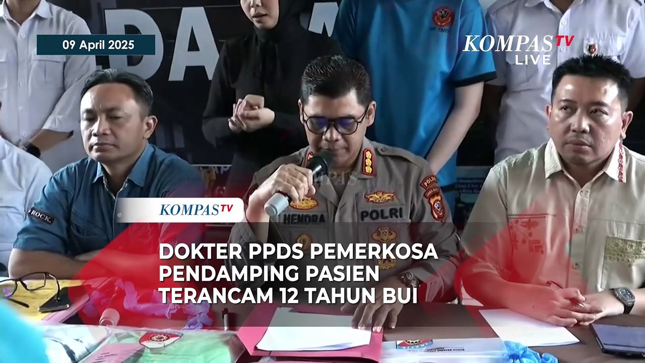 Polda Jabar Beberkan Dokter PPDS UNPAD Pemerkosa Pendamping Pasien Terancam 12 Tahun Bui
