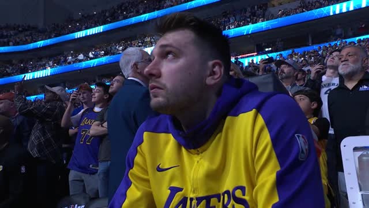 Tearful Doncic given warm welcome back to Dallas