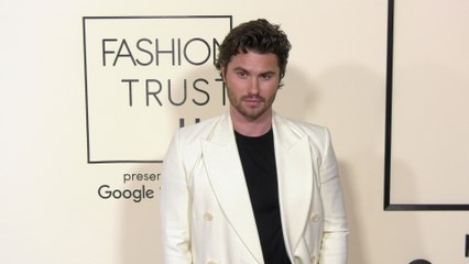 Chase Stokes attends the 2025 Fashion Trust U.S. Awards in Los Angeles