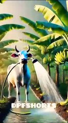 The Bear Ate All the Cow_s Bananas shoking_shorts _shortsfeed _cow _bear _emotional _shortsviral(360P)
