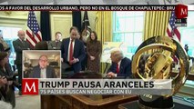 Pausa arancelaria ‘es una derrota’ para Donald Trump, afirma López Zamorano