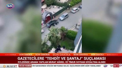 Murat Ağırel'in gözaltına alınma anı