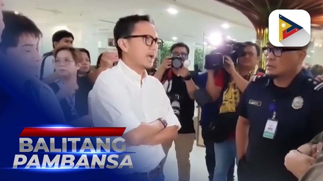 DOTr Sec. Dizon at iba pang opisyal ng gobyerno, nag-ikot sa mga pasilidad sa NAIA Terminal 3