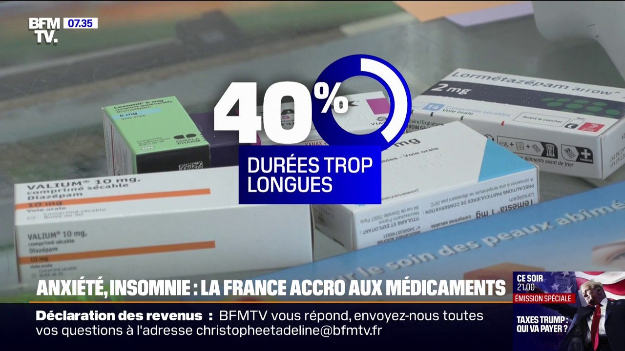 L'Agence du médicament alerte sur la prise répétée des médicaments conte l'anxiété et l'insomnie