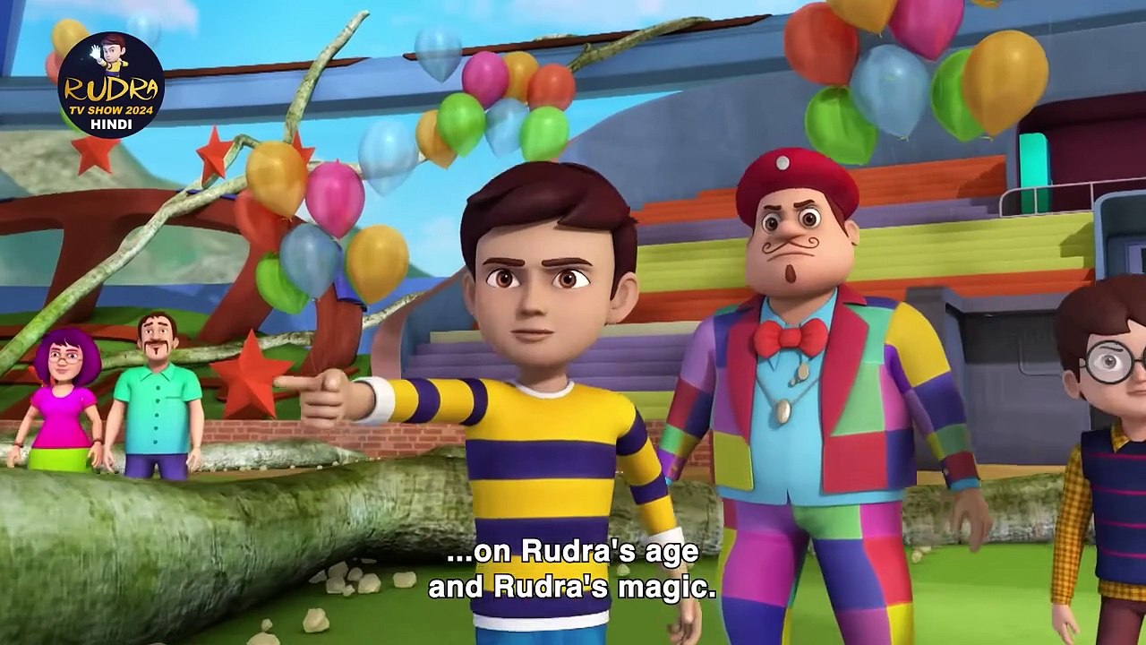 New Year Party ｜ नए साल का जश्न ｜ रुद्र ｜ Rudra ｜ Action Cartoon Ep  (1)