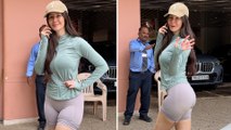 Giorgia Andriani The Italian-Indo Actress Gets Clicked In Her Sizzling Sporty Avatar | Mumbai | India