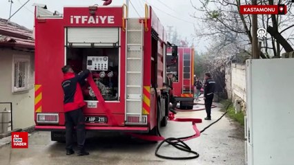 Kastamonu'da yanan evde cansız beden bulundu