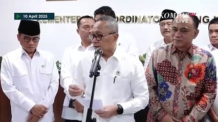 [FULL] Menko Pangan Zulkifli Hasan soal Instruksi Prabowo Percepat Pembentukan Koperasi Merah Putih