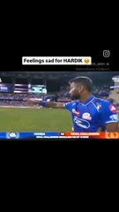 Hardik panda sad moments #cricket