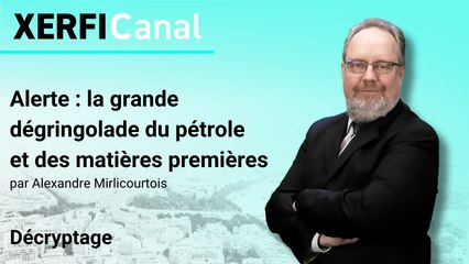 Alerte : la grande dégringolade du pétrole et des matières premières [Alexandre Mirlicourtois]