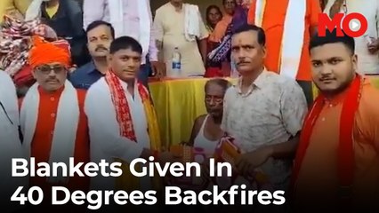 Blankets in 40°C heat: Bihar minister’s ‘token of respect’ sparks outrage