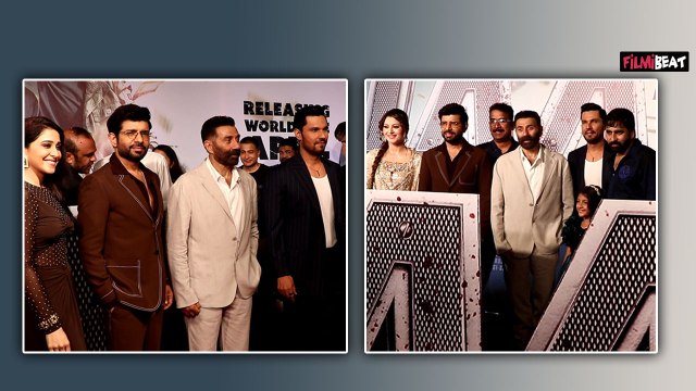 UNCUT| Jaat Screening: Sunny Deol, Randeep Hooda, Urvashi Rautela, Regina & All Starcast, VIDEO