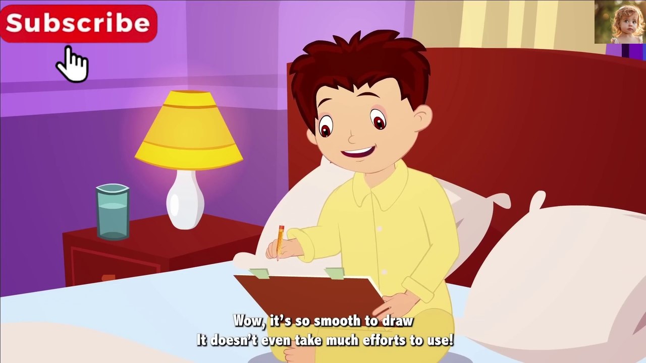 THE MAGIC PENCIL | Halloween Kids Stories For Kids | Tia & Tofu Stories | Kids Hut Scary Special