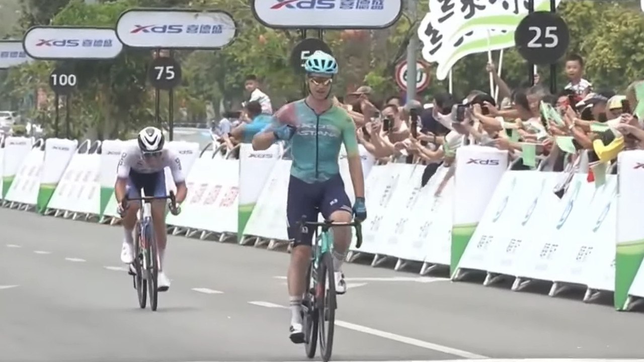 Cycling - Tour of Hainan 2025 - Aaron Gate traps the sprinters and wins stage 4, XDS Astana unstopable