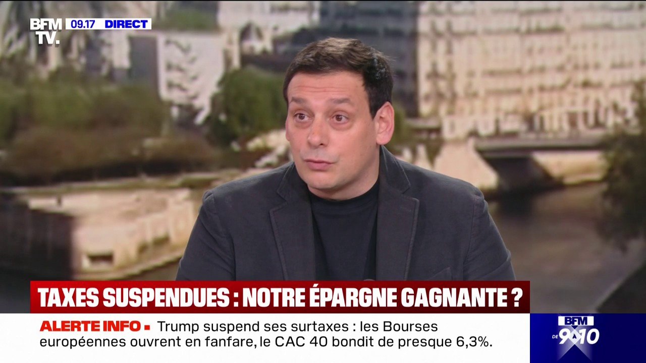 Fluctuations boursières: "Cette volatilité extrême fait faire des bêtises aux particuliers", note Matthias Baccino (directeur commercial européen de Trade republic)