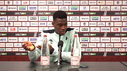Martigues - Metz, la conférence d'Idrissa Gueye