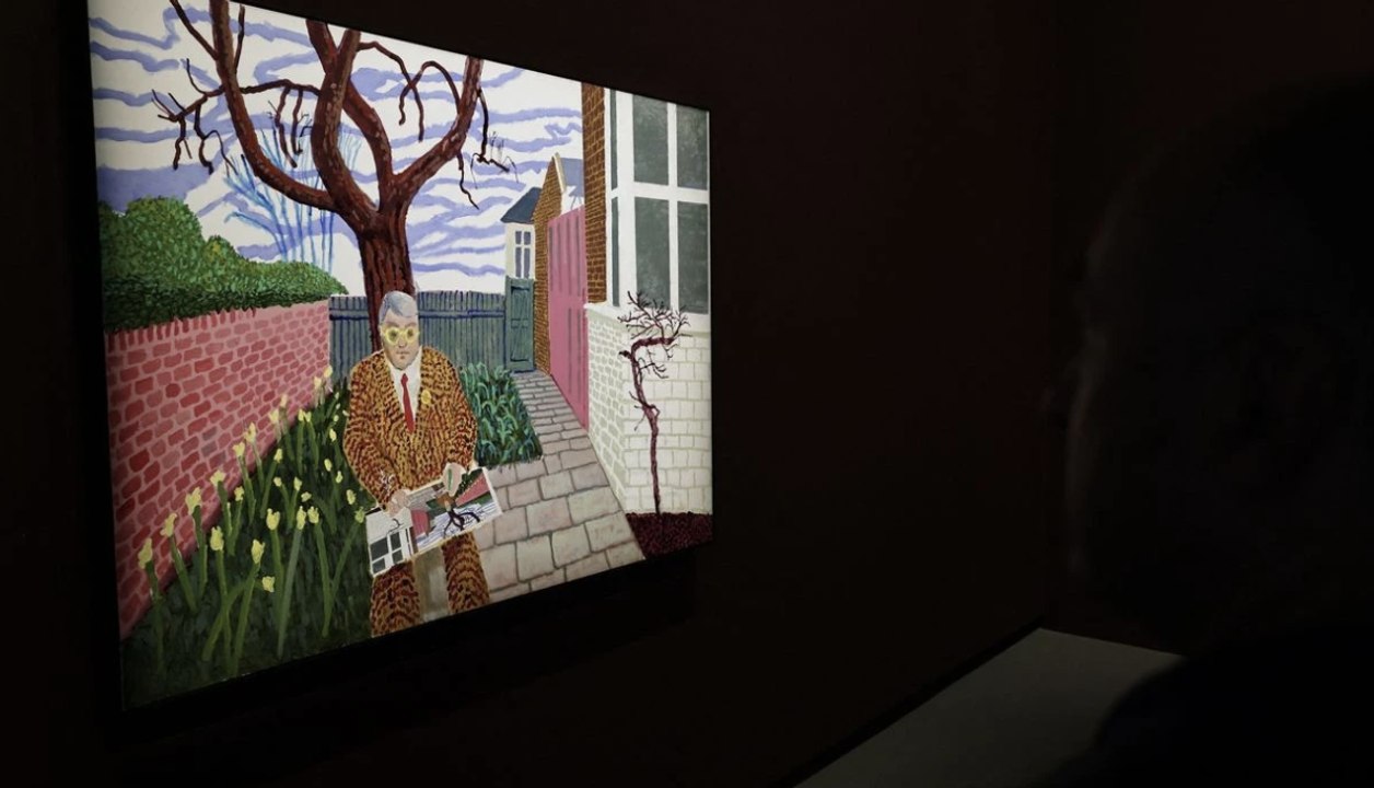 Pourquoi le métro parisien a interdit l’affiche de l’exposition David Hockney ?