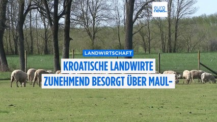 Wachsende Sorge bei kroatischen Landwirten über Ausbreitung der Maul- und Klauenseuche