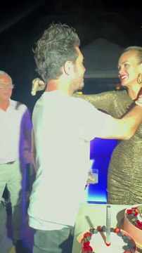 Exclusif - Vidéos - Anniversaire de Laeticia Hallyday à Saint-Barth, France. Agence/Bestimage