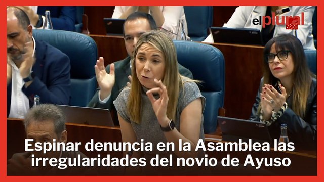 Mar Espinar denuncia que Quirón haya cuatripliado los pagos a la pareja de Ayuso Mar Espinar denuncia que Quirón haya cuatripliado los pagos al novio de Ayuso desde que son pareja