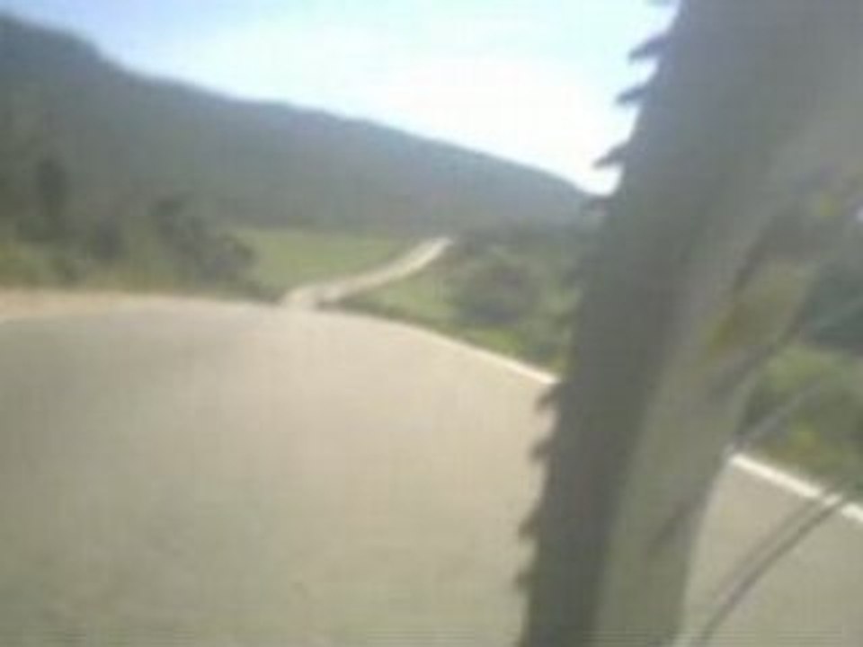 81 km/h en vtt cam embarquée