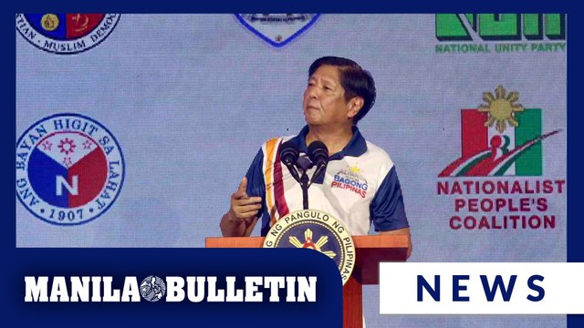 Marcos: Politicians' misogynistic comments in campaigns are unacceptable