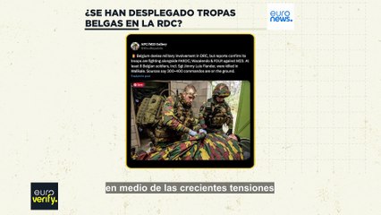Euroverify: ¿Se han desplegado tropas belgas en la República Democrática del Congo?
