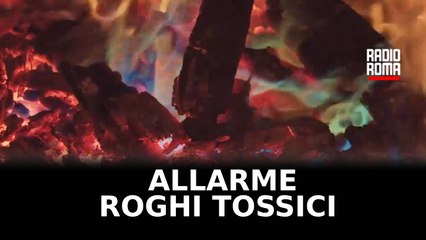 Allarme alla Magliana per i roghi tossici
