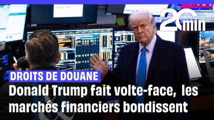 Droits de douane : Donald Trump fait volte-face, les marchés financiers grimpent en flèche