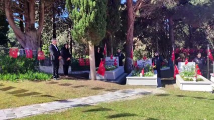 Sinop'ta Polis Haftası dolayısıyla şehitlik ziyaret edildi