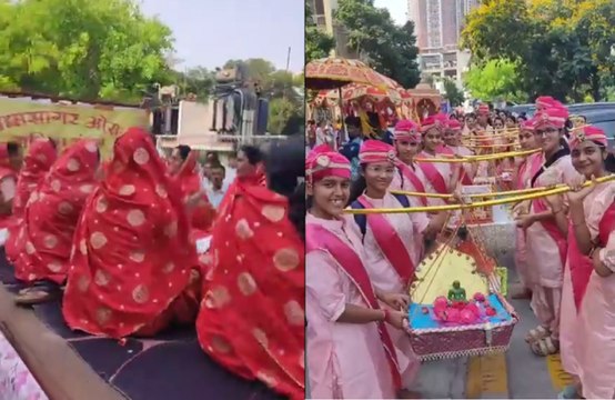 प्रभात फेरी व अन्य आयोजनों के साथ मनाई महावीर जयंती